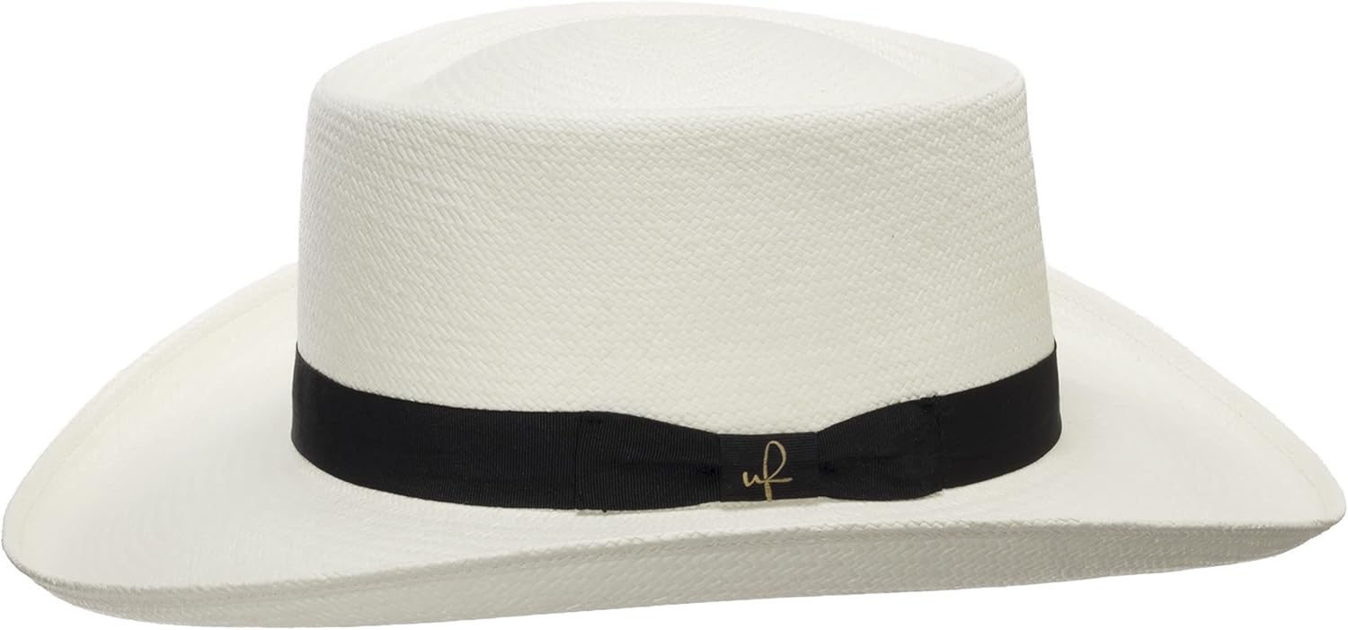 Gambler Woods Panama Straw Hat Brim Beach Golf Club