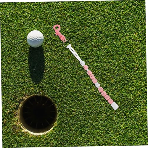 Contador de puntuación portátil para golf con cadena de cuentas miniatura 6