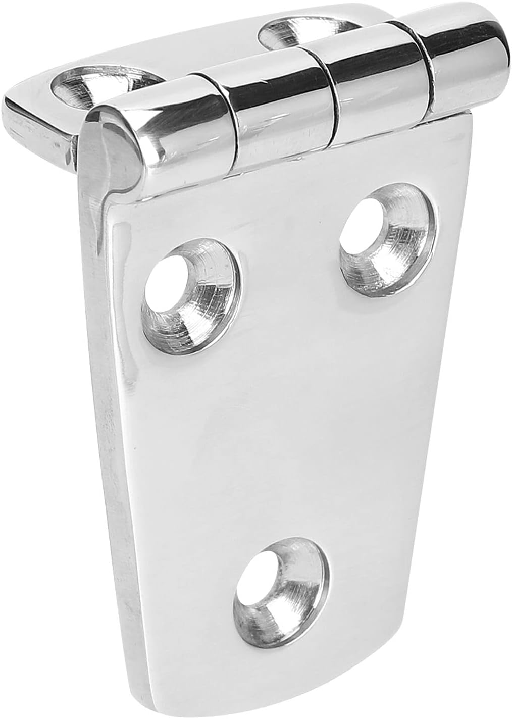 Door Hinges 5 Holes 316 Stainless Steel 2.99 x 1.5in Cabinet Hinge Thicken Universal Window Hinges for Hatches, Cabinets, Compartments, Doors, Window
