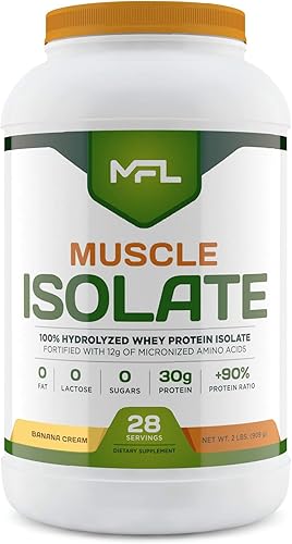 Miniatura 8 de MFL 100% proteína aislada l 1.06 oz de proteína l 0.42 oz de aminoácidos l Keto Friendly l Bajo en carbohidratos l 2 libras (Chocolate Lava)