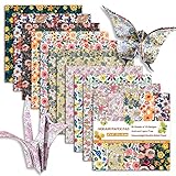 Origami Paper 6x6 Dobule Sided 50 Sheets 10 Colors origami kit Japanese Chiyo Square Craft Kits Easy