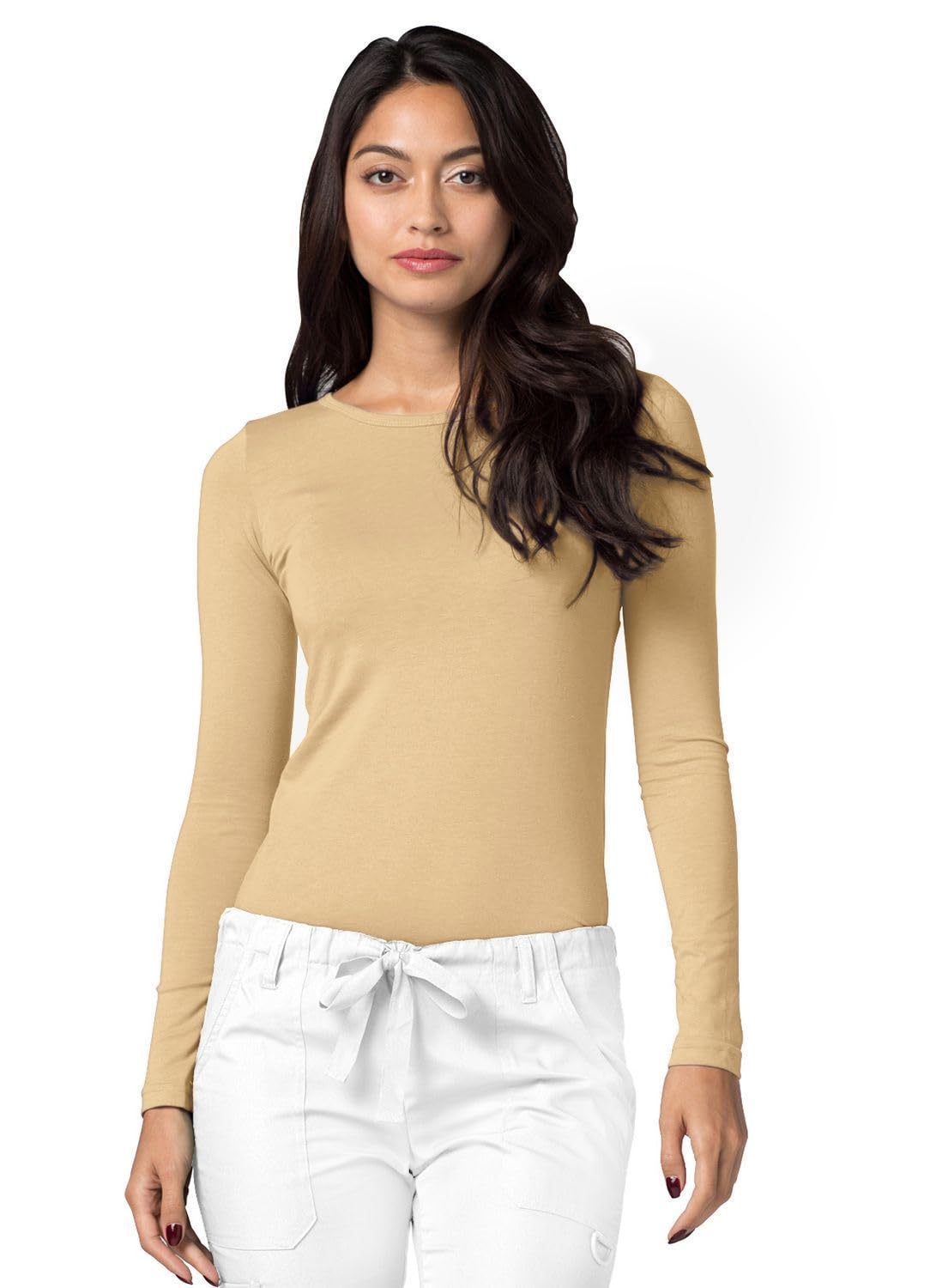 Women's Longsleeve Underscrub, Soft, Breathable Comfort Long Sleeve T-ShirtUnderscrub Tee-picture-31