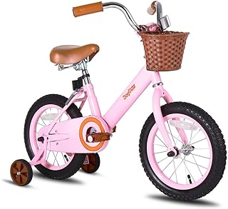 Top 10 Best Bicycle With Training Wheels Review 10 JOYSTAR Kids Vintage Bike with Training Wheels