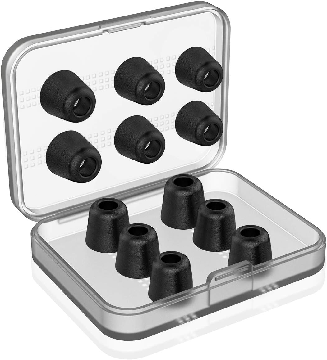 12Pcs Replacement Eartips RIYO Premium Memory Foam