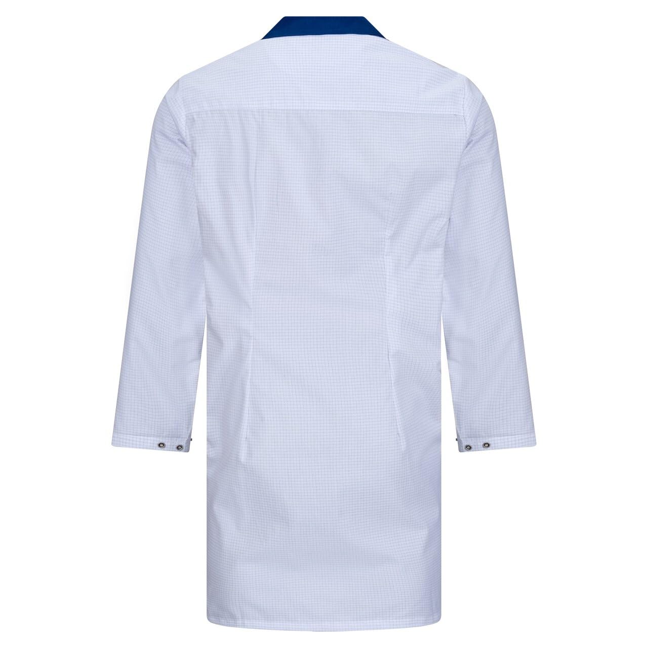 Safe Guard ESD-Arbeitsmantel Pro Line, 146 g/m², weiß/blau