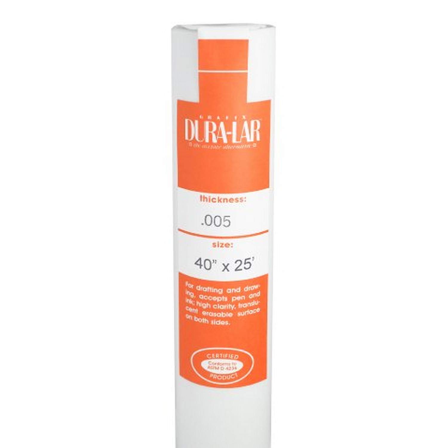 Rouleau Dura-Lar Grafix Mat 0.005 pour pochoirs grand format et projets d'atelier
