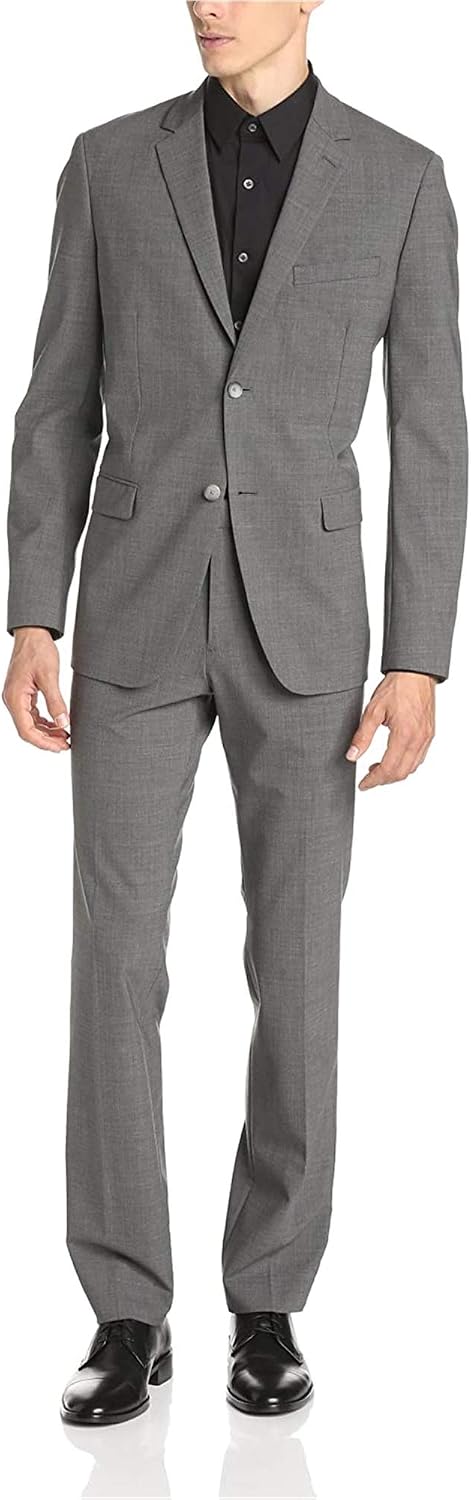 Theory Mens Tailor Two Button Blazer Jacket, Grey, Martinique | Ubuy