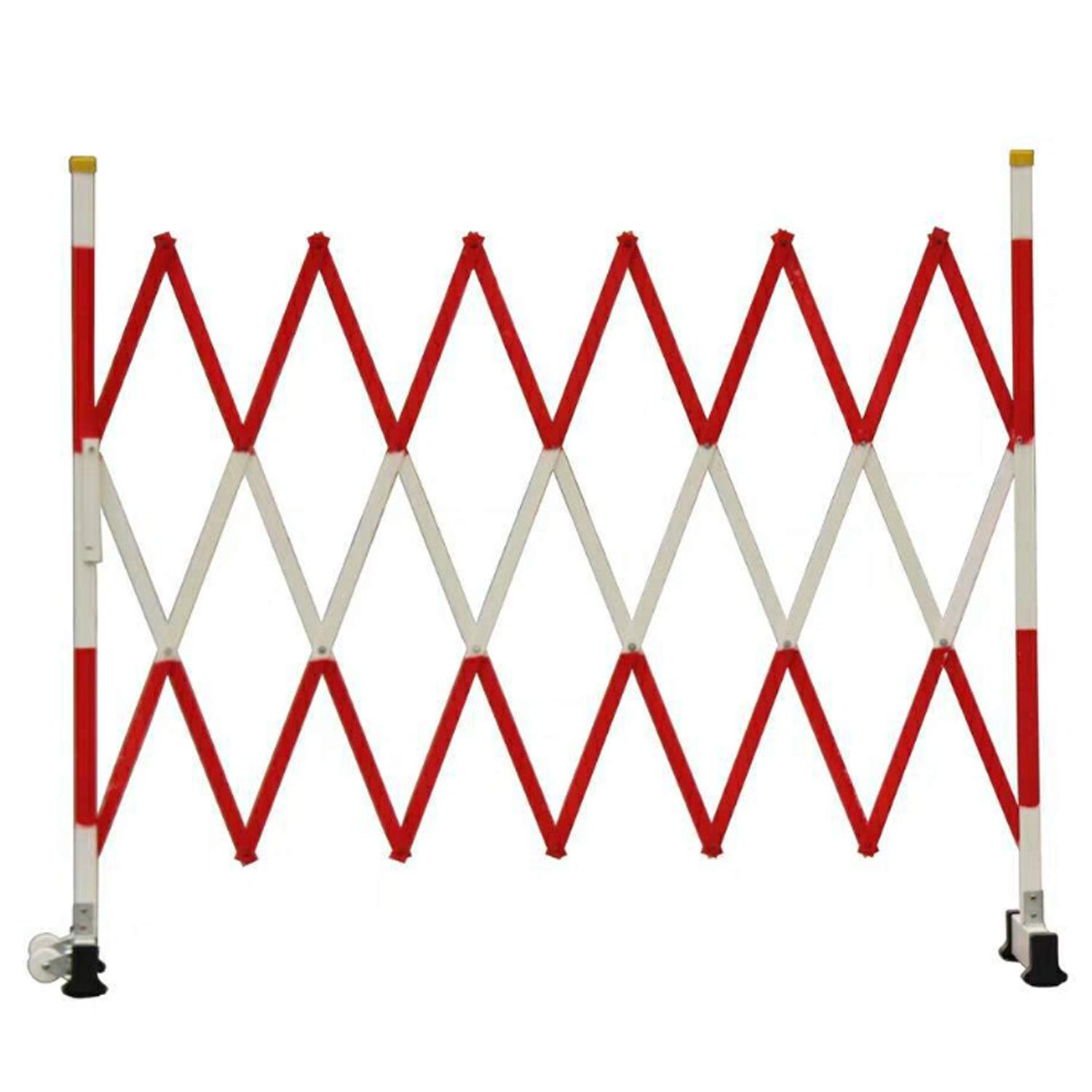 Buy Expandable Mobile Barricade 8.2Ft Width FRP Barricade Expandable