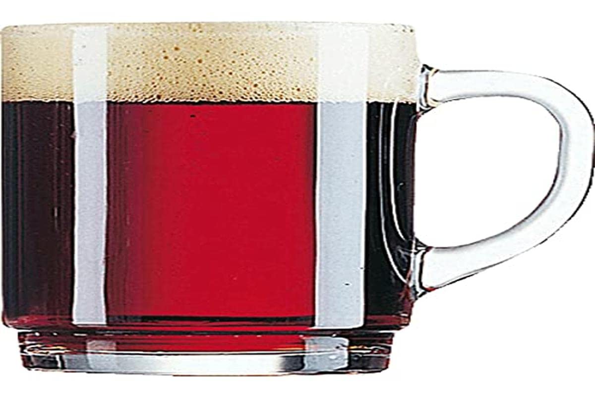 Arcoroc ARC 51451 Salzburg Teeglas, Glühweinglas, 250ml, mit Füllstrich bei 0.2l, Glas, transparent, 24 Stück