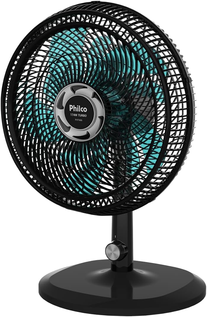 Philco, PVT466, Ventilador Tecnologia Maxx Force, 174W, 127V, Preto