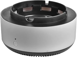Smokeless Ashtray for Indoor Cigarettes, Smokeless Ashtray with Air Purifier, 2-in-1 Air Purifier Ashtray for Air Purification with Negative Ions for Home Car