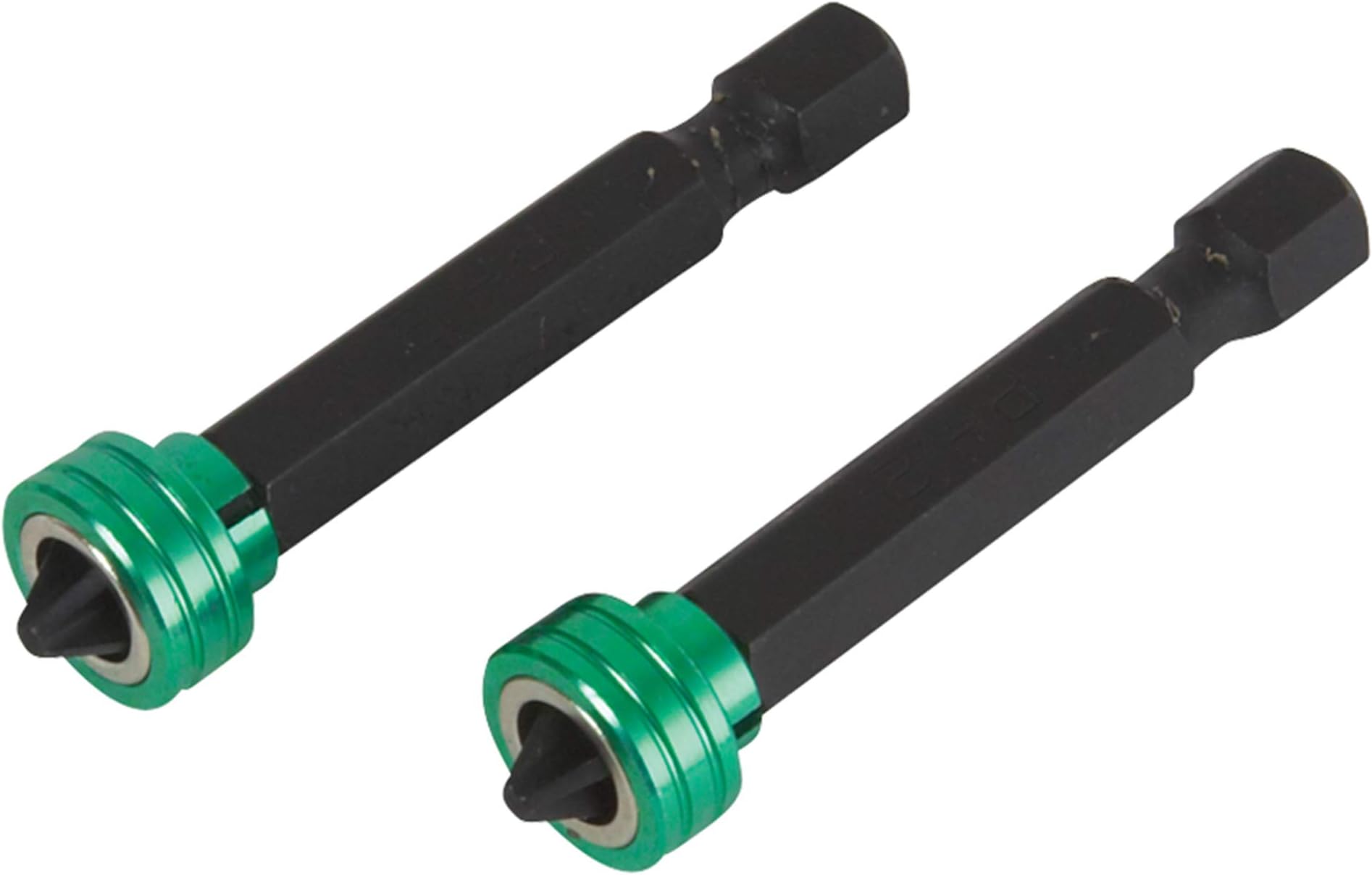 Magnetic Driver Bits, No. 2, 1/4" Hex, 2-Pack (115003M)