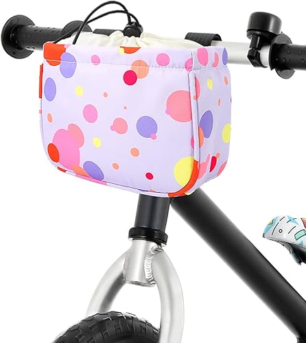 Miniatura 8 de ANZOME Cesta de bicicleta para niñas, accesorio de decoración de bicicleta delantera para niñas y niños, regalo para la mayoría de bicicletas