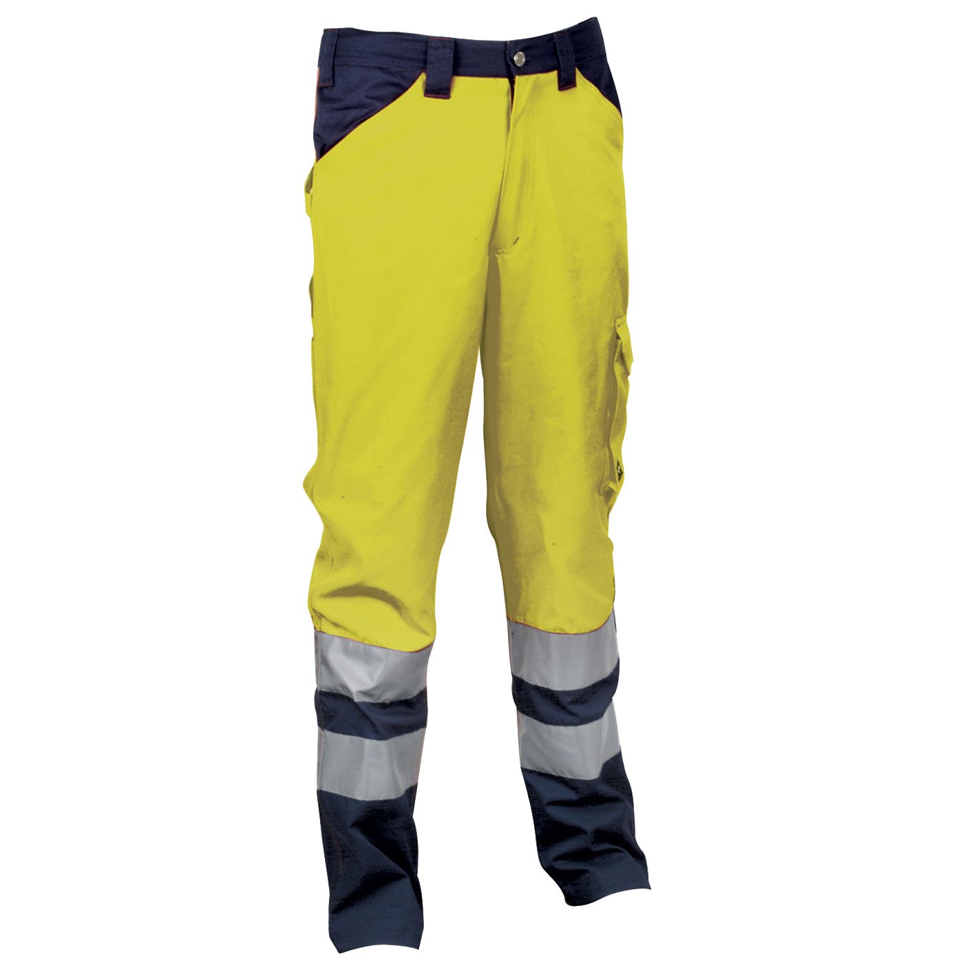 Pantalon de travail Cofra V331 Twinkle XXL vêtement chantier jaune marine