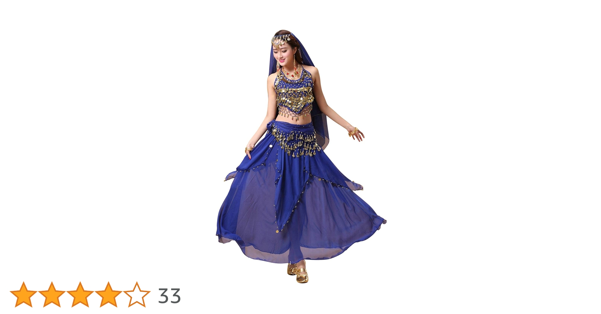 Amazon.co.jp: Eiza ベリーダンス 衣装 4点 インドダンス