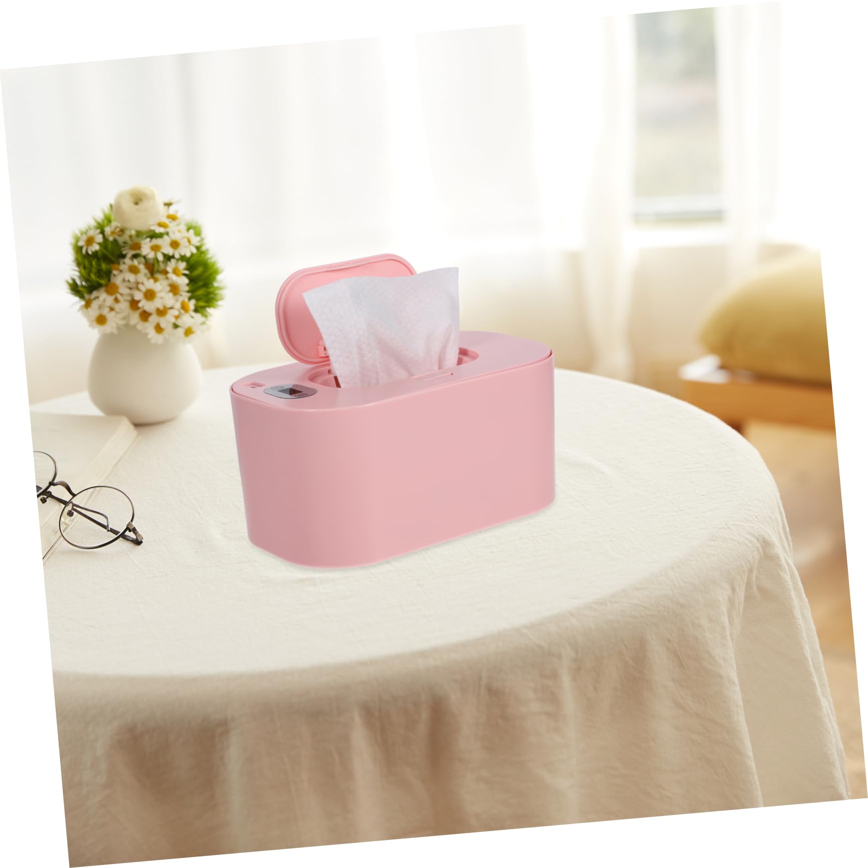 Calentador de Toallitas Húmedas para Ñiño Rosa Abs,