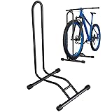 TLGREEN Fahrradständer Boden 2 Stück, Abnehmbar Bodenständer Fahrräder, Reifenbreite bis 80 mm, Freistehend