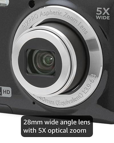 Kodak PIXPRO Friendly Zoom FZ55-BK 16MP Digital Camera