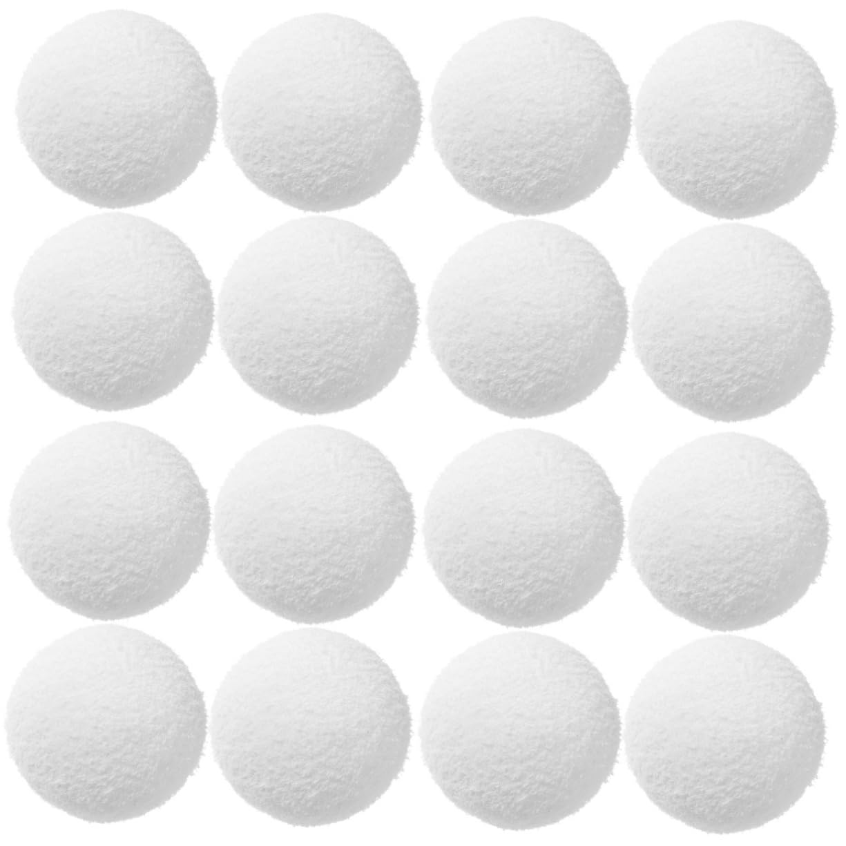 HEMOTON Bola De Esponja Absorbente De Aceite Medios Filtrantes para Piscina Filtro De Medios Suministros De Limpieza De Piscinas Fibra De Filtro De Acuario 4 Piezas X 4
