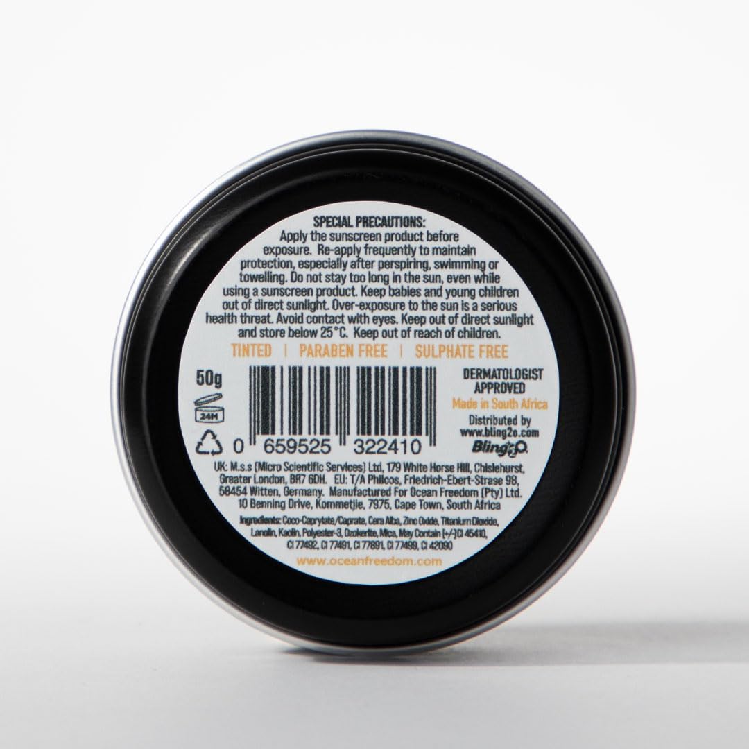 Ocean Freedom - Surf Clay Light Tan SPF 50+ Mineral Sunscreen - Image 2