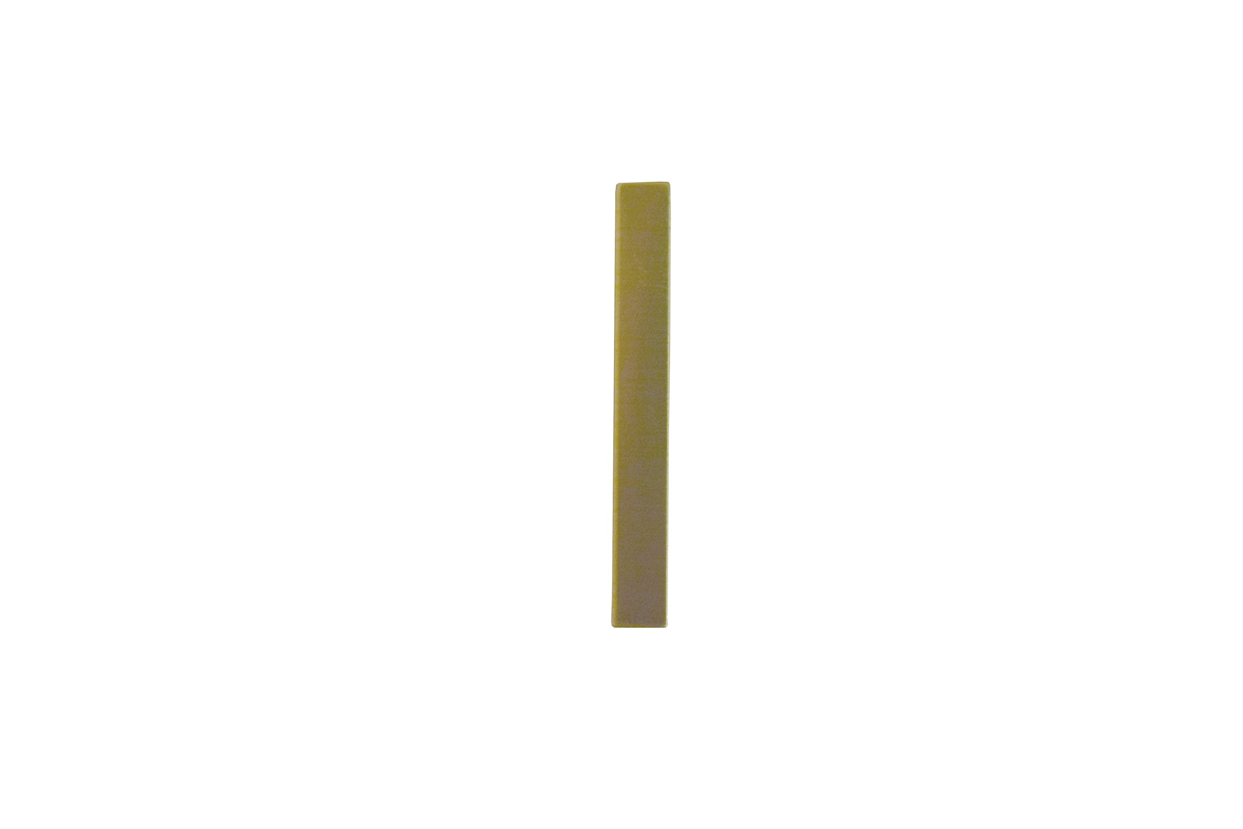 RMP Stamping Blanks, 1/4 Inch x 2 Inch Rectangle, Brass 0.032 Inch (20 Ga.) - 20 Pack