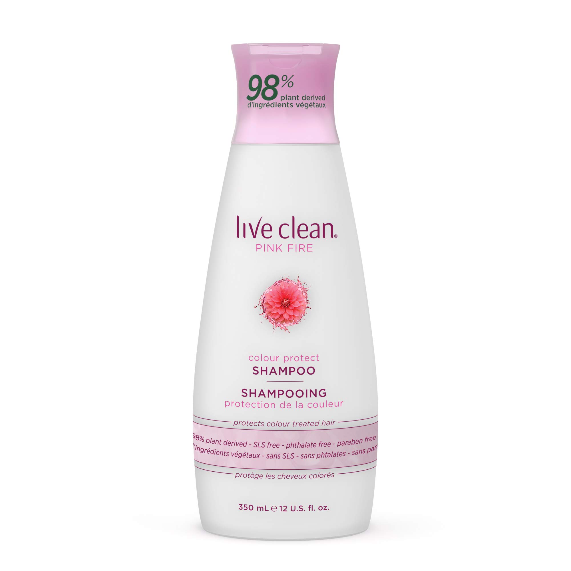 Live Clean(Pink Fire Color Protect Shampoo) - Shampoo - 12 Oz (350ml) (Pink Fire Colour Protect Shampoo)