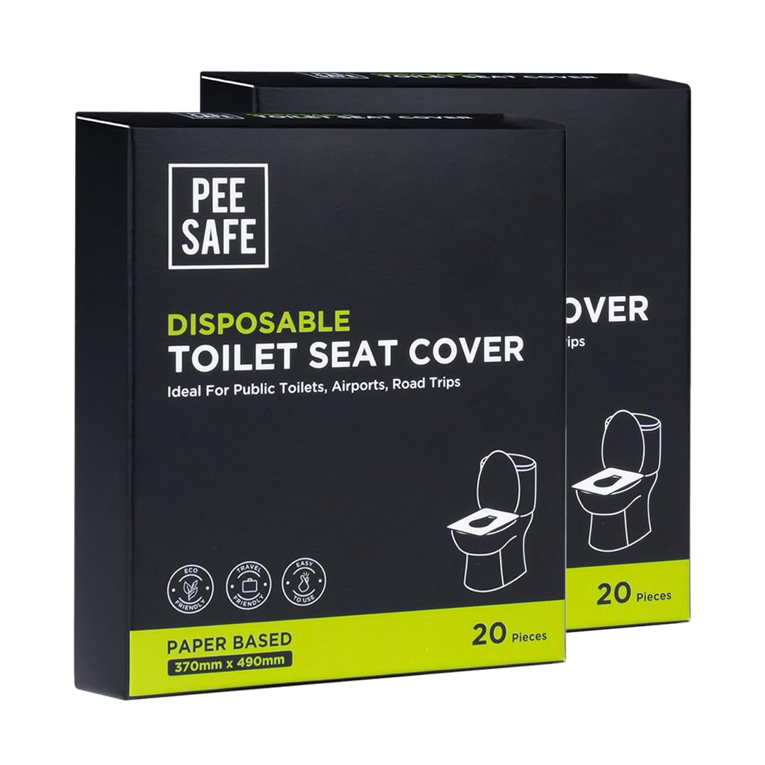 Pee Safe Disposable Toilet Seat Covers Protects Against Germs