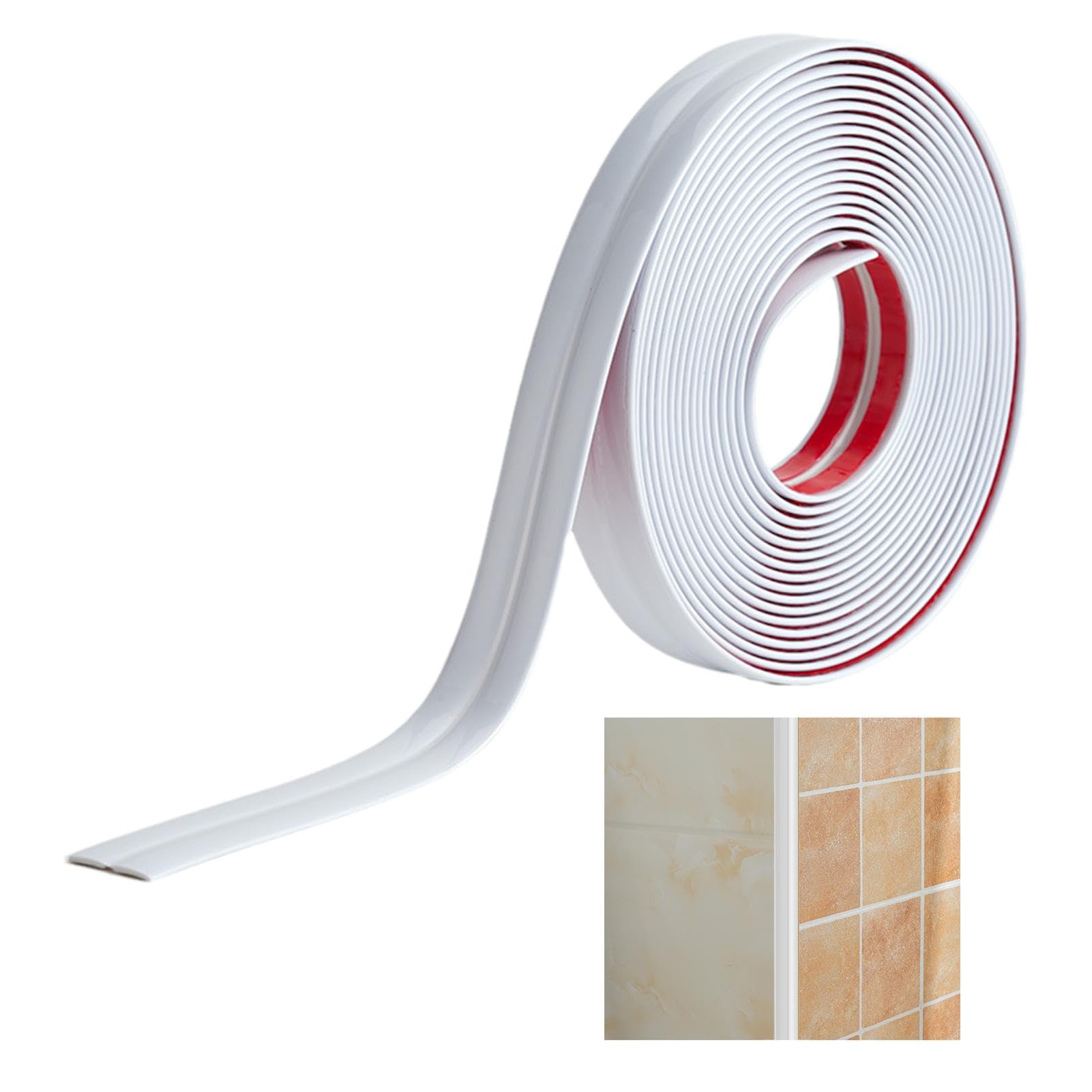 Protections d'angle murales contre les traces de chocs en PVC blanc