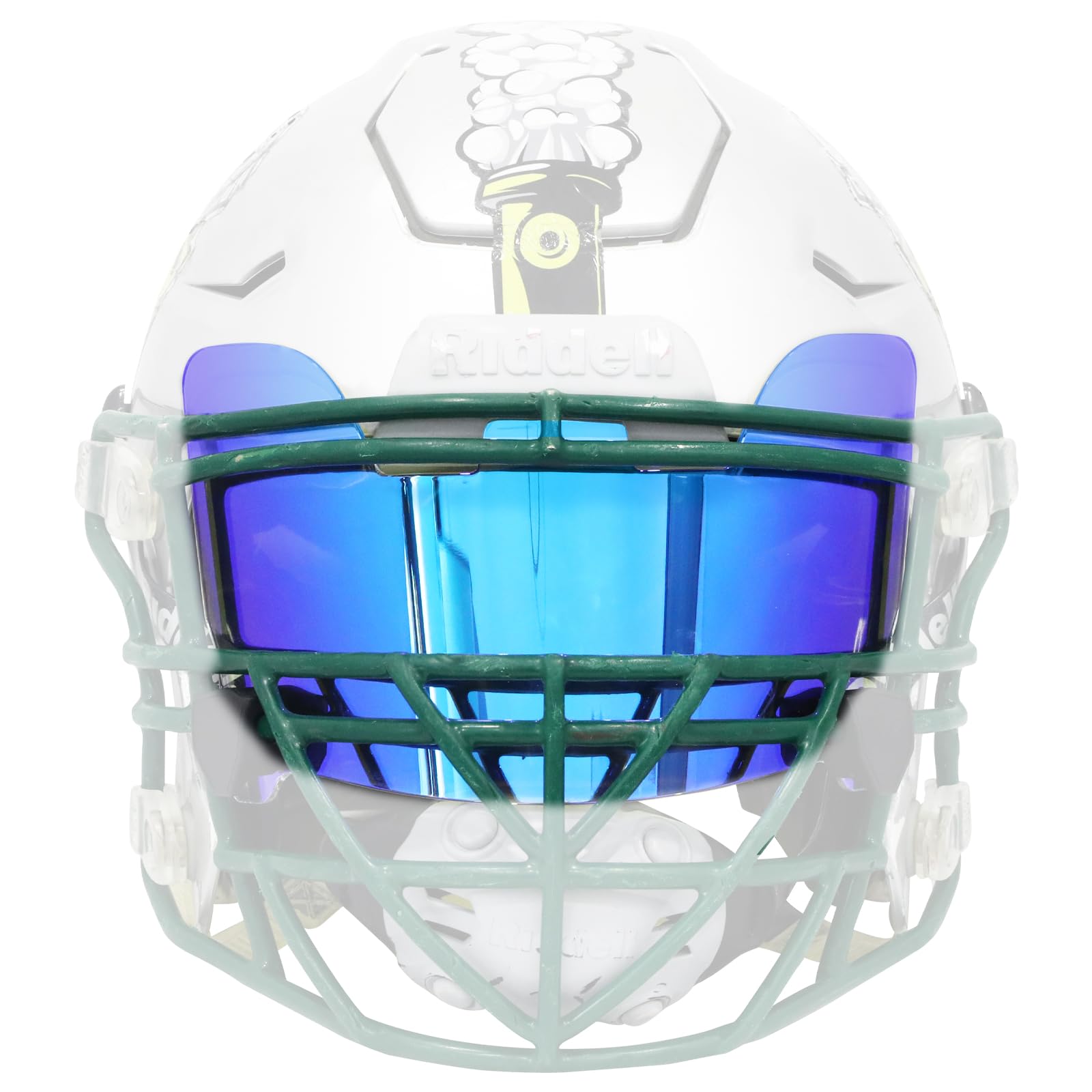 Nxtrnd Visor Deepflair Football Visor Tinted Football Visor Clear