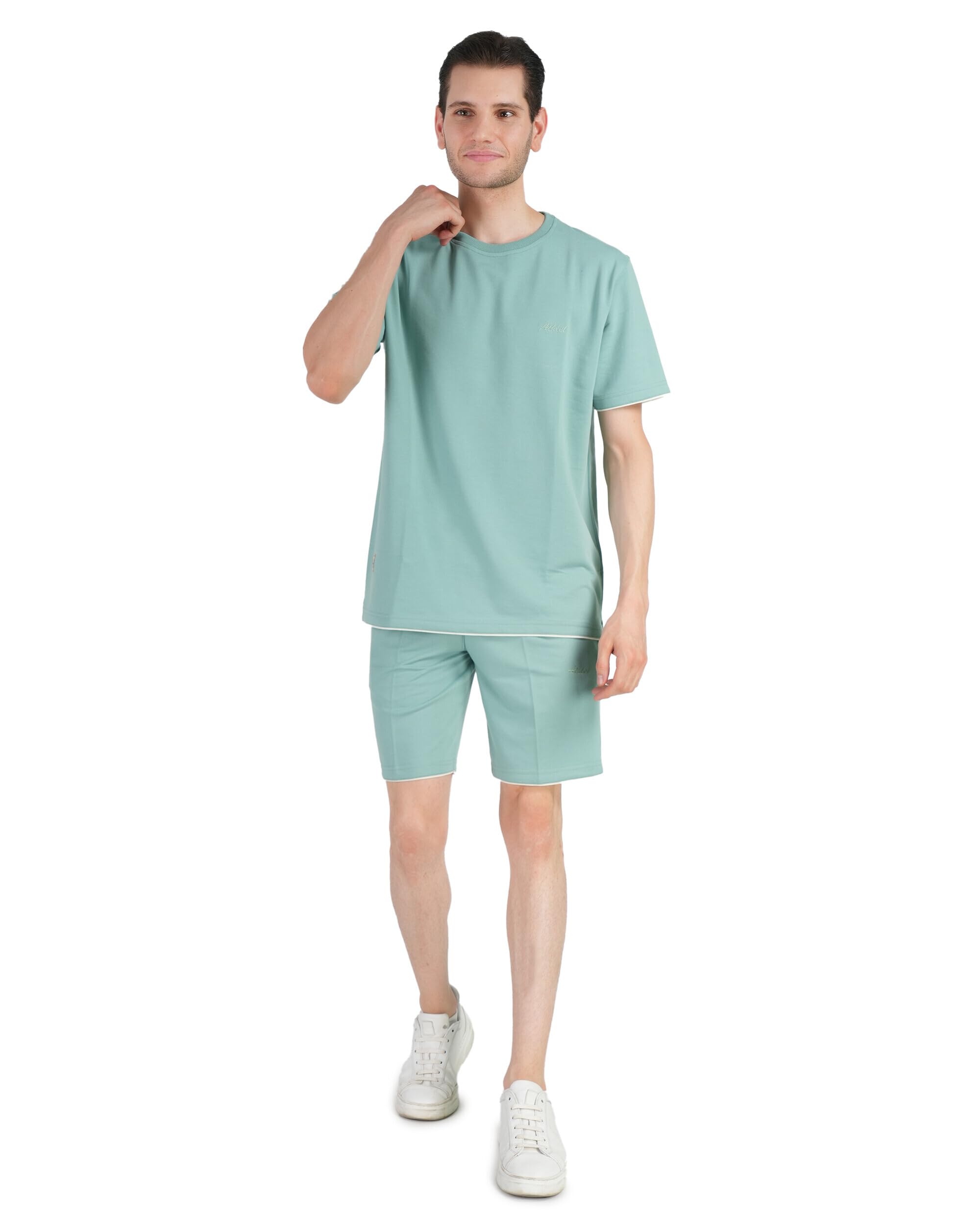 Unisex French Terry Bermuda Shorts for Men & Women | Cotton Terry Fabric | Side Zipper Pockets | Back Wallet Pocket | Comfortable Athleisure Wear | Co-Ord Set Compatible with T-Shirt-image-19