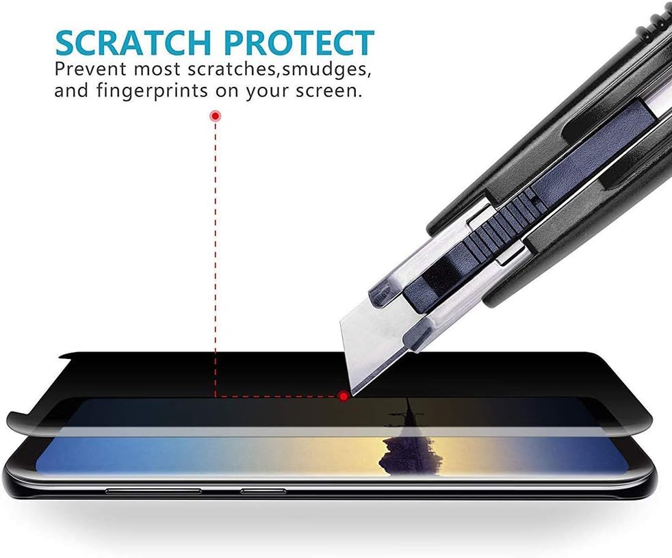 Discount 90% [3 Pack] Note 8 / Note 9 Privacy Screen Protector Anti-Spy, LYWHL Tempered Glass Screen Protector for Samsung Galaxy Note 8 / Note 9, [Case Friendly] [9H Hardness] [Anti-Scratch] [Bubble Free] - Black