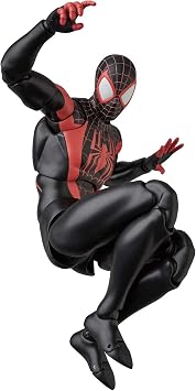 MEDICOM TOY MAFEX Mafex No.276 MAFEX SPIDER-MAN Miles Morales Spider-Man Miles Morales COMIC RENEWAL Ver. Height Approx. 6.3 inches 160 mm, Non-Scale, Painted Action Figure