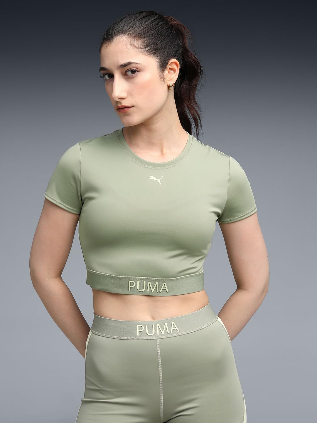 PUMA W Strong TEE - Short