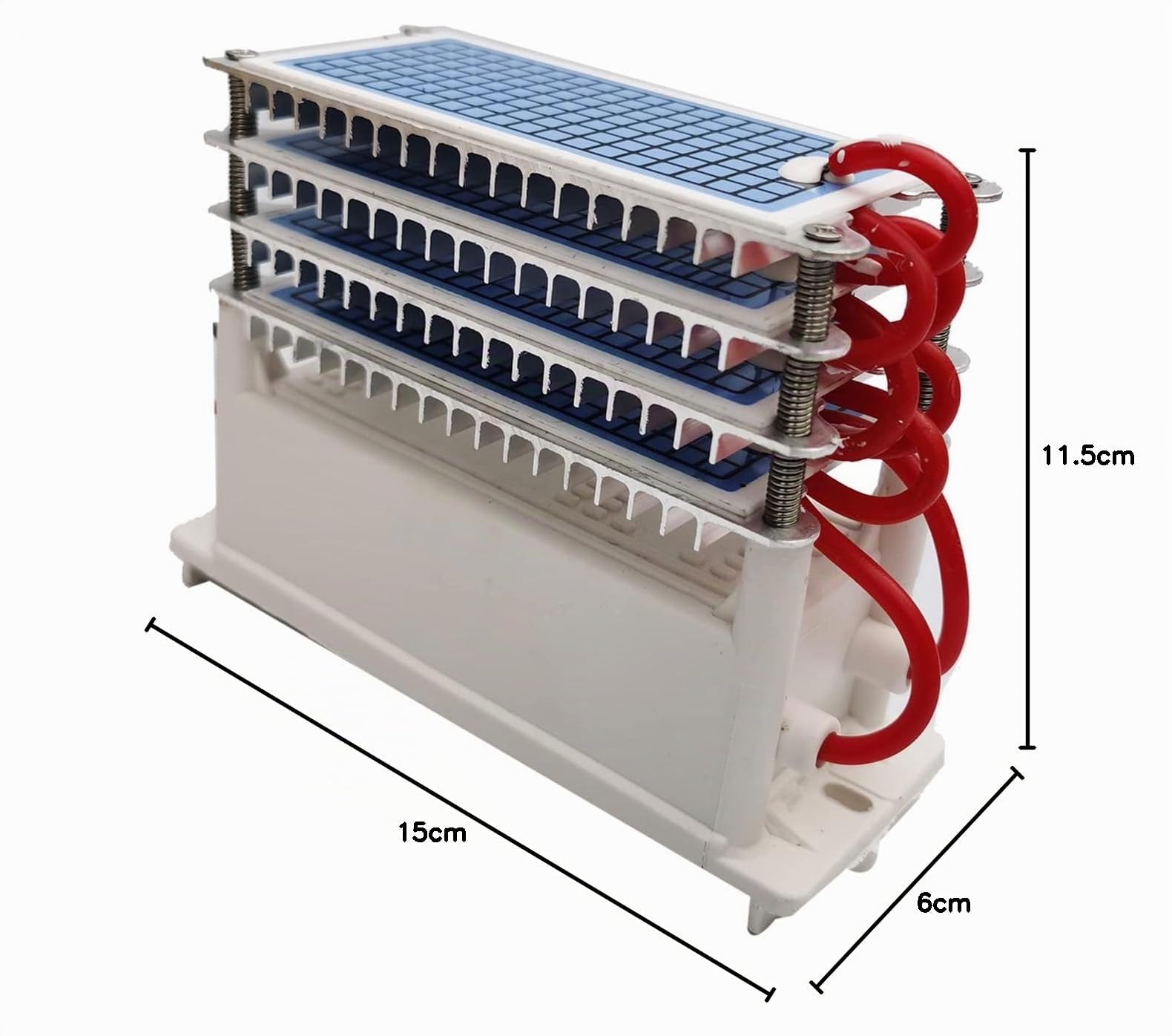 Weytoll Generatore di ozono AC220V 40.000 mg/h, piastra in ceramica purificatore d'aria lavabile per cucina, bagno e soggiorno, eliminare fumo e odori animali