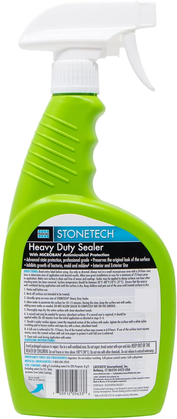 STONETECH Heavy Duty Sealer, 24OZ (709ML) Spray Bottle
