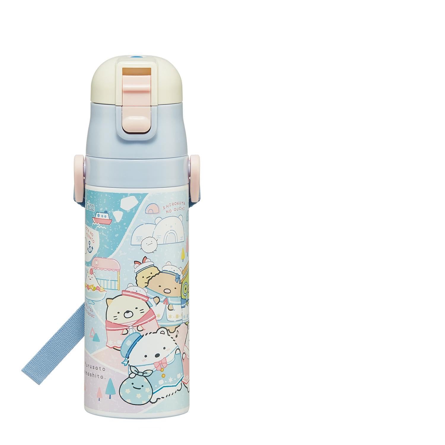 スケーター(Skater) 水筒 子供用 直飲み 470ml すみっコぐらし し…