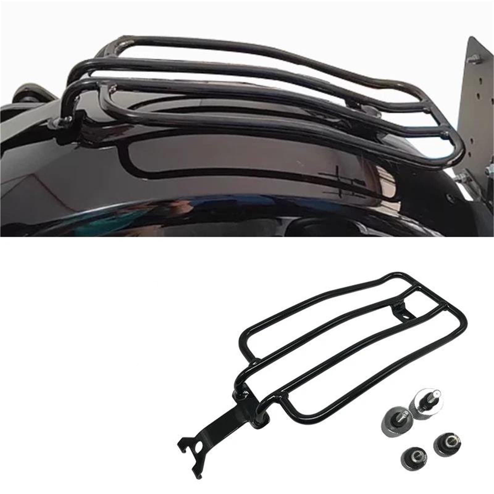 Motorrad-Hintergepäckträger Aus Stahl Einzelsitzhalterung Kotflügel-Gepäckträger Für Harley Für Nightster 975
