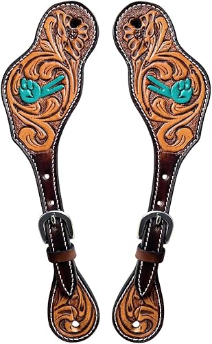 Correas de cuero para adultos occidentales para mujer, para montar a caballo, barril, carreras, espectáculo y rodeo, correa para mujeres adultas