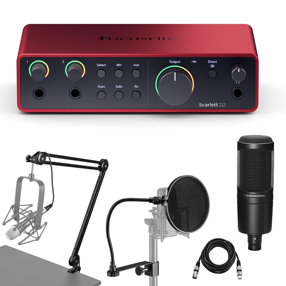 Amazon.com: Focusrite Scarlett 2i2 4th Gen USB Audio Interface