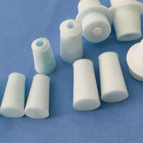 Miniatura 7 de Othmro Tapón de silicona con tapón de bloqueo de aire para caravana con agujero de 0.787in, tapones de silicona color blanco para cerveza casera,