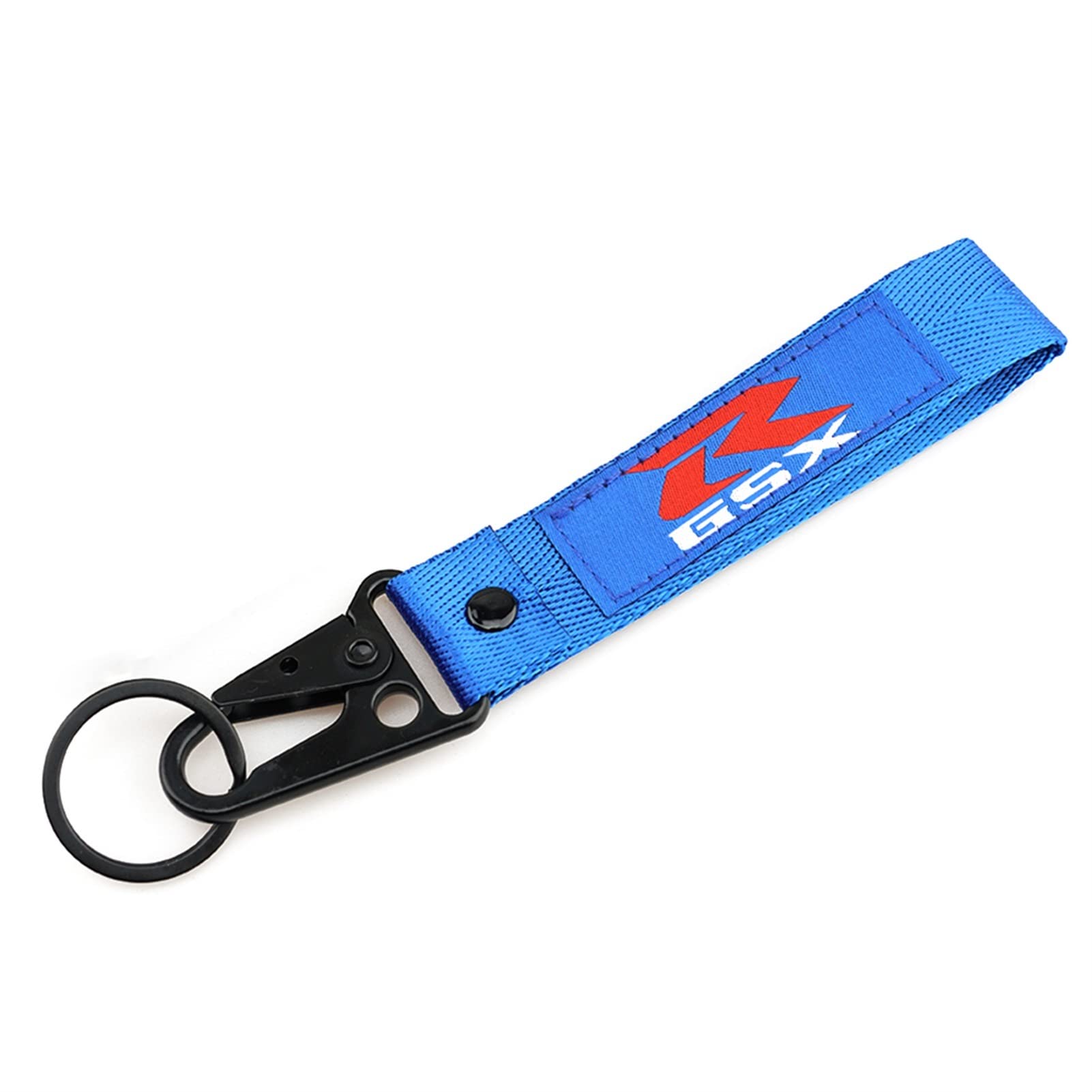 Motorfiets Band Sleutelhanger Voor Suz-uki Gsxr 600 1000 GSX-R 750 GSXR600 GSXR750 Sleutelhanger Sleutelhanger Sleutelhouder Accessoires Zwart Blauw Motorfiets Sleutelhangers