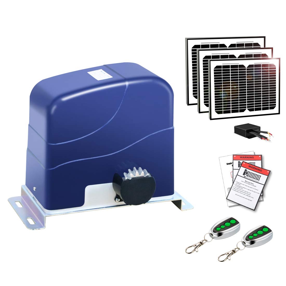 Buy TOPENS DSR600S Solar Sliding Gate Opener Heavy Duty Automatic Slide