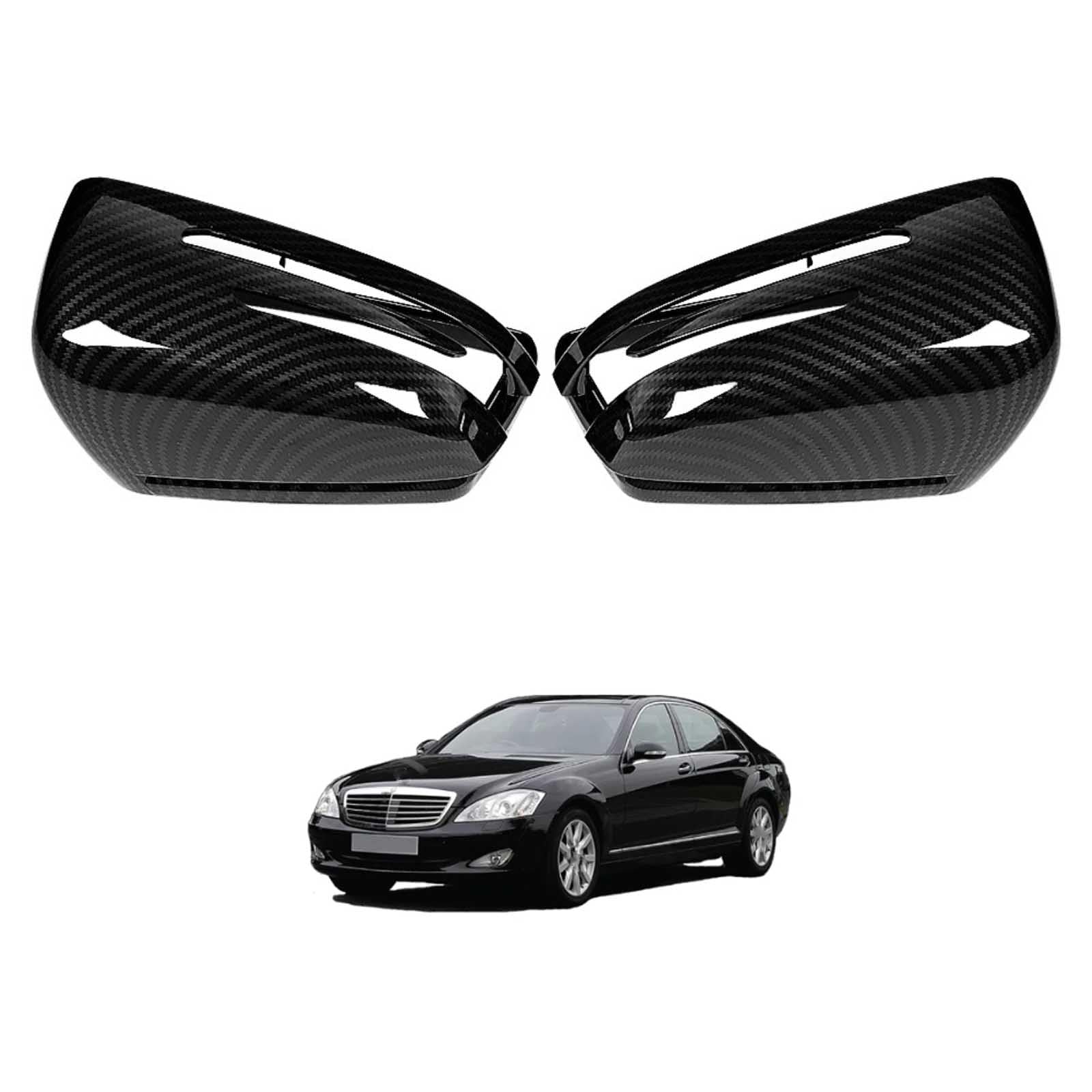 Coque de rétroviseur Mercedes S W221 pour remplacer un cache cassé ou rayé de 2006 à 2013