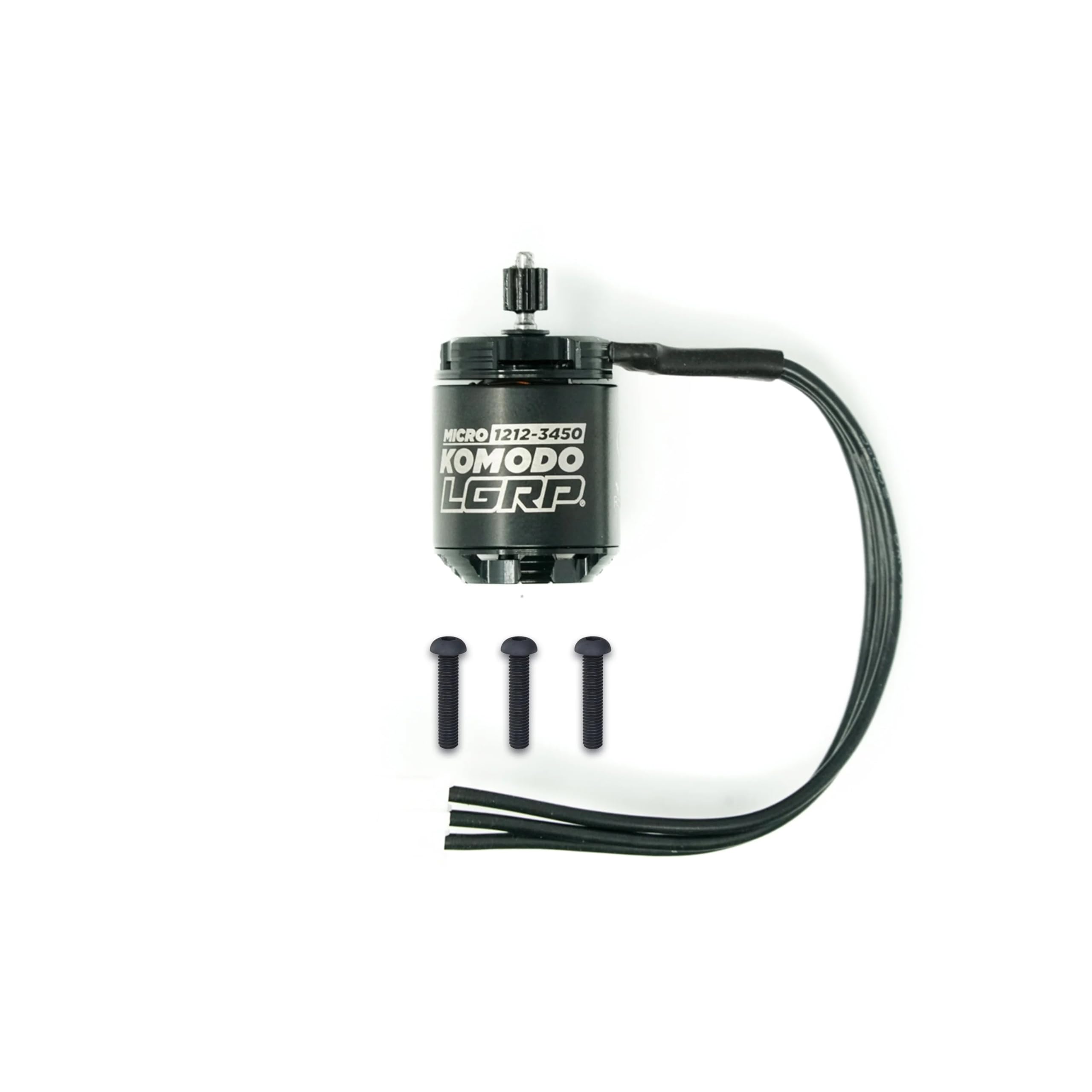 LGRPยฎ X Furite.k Micro Komodo Brushless Motor Upgrade, Compatible with 1/24 Scale SCX24 with 9mm Bolt Spread Motor Mounts, 12 Pole Hi-Torque, 11T Pinion Gear LGFUR-001