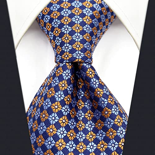 S&W SHLAX&WING Gravatas masculinas de cor sólida masculina gravata de seda empresarial casamento A68