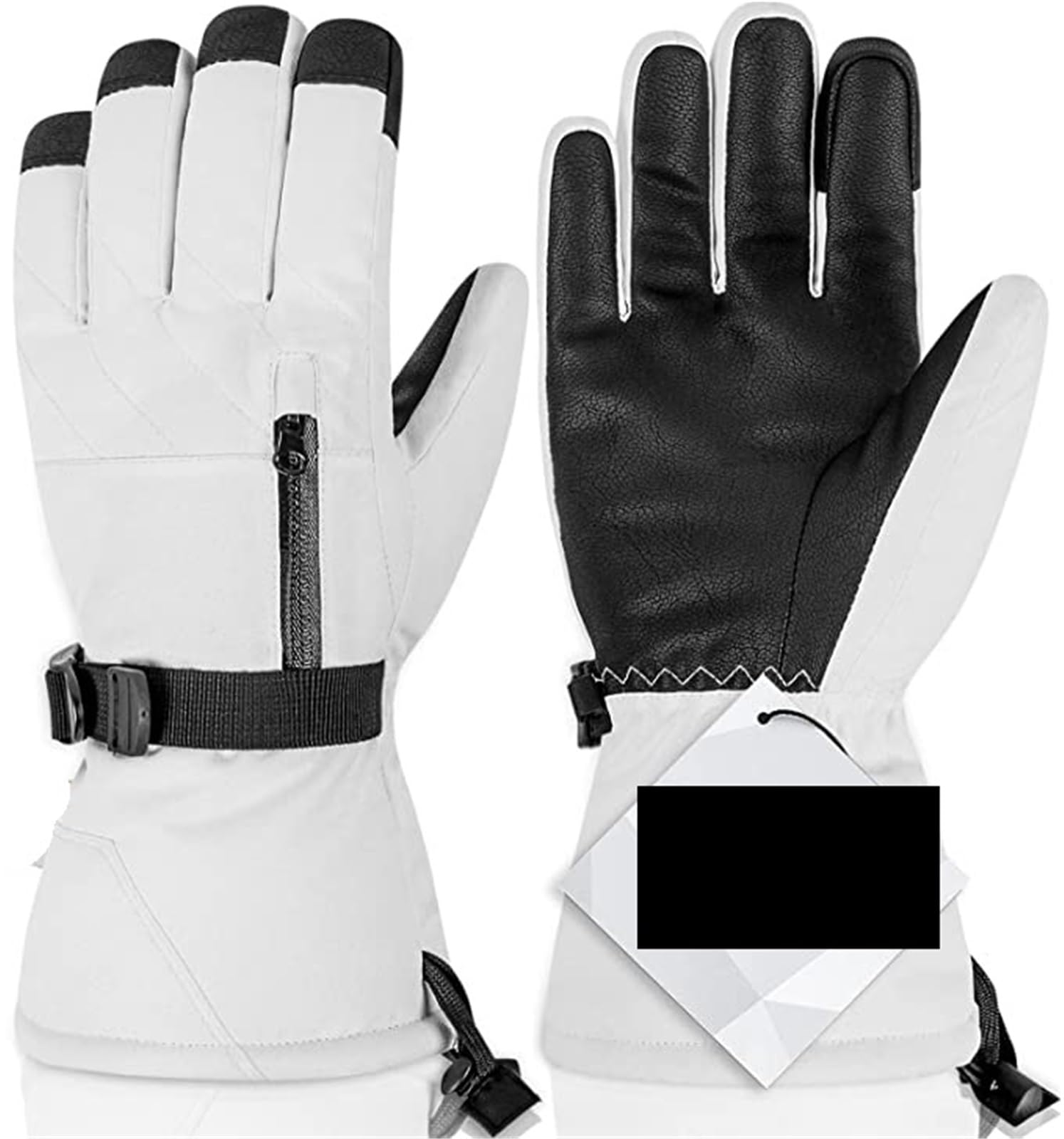 Guanti Da Sci Guanti da sci e snowboard impermeabili, touchscreen, guanti da esterno, neve e moto