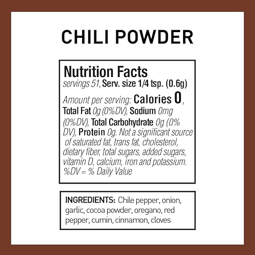 Miniatura 2 de The Spice Hunter Chili Powder Blend, tarro de 1.1 onzas