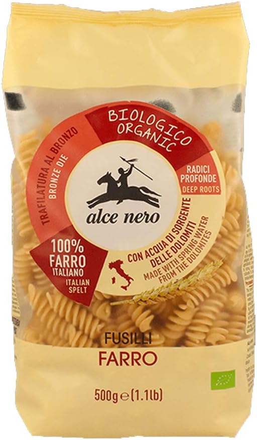 Organic Farro Fusilli 500 g (Pack of 2)