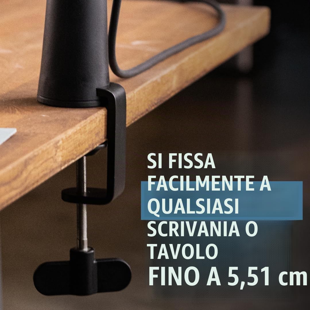 Shure by Gator, Asta Microfonica Broadcast con Braccio Articolato, (SH-BROADCAST1)