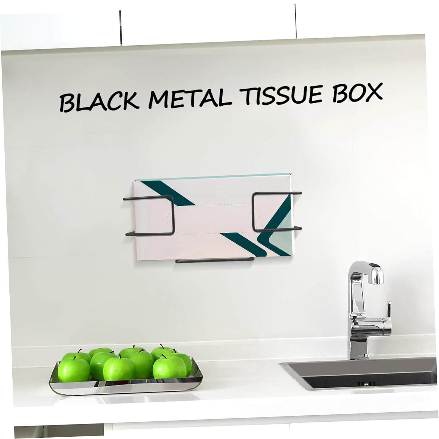 6pcs Wall-Mounted Gloves Box Holder Tissue Box Organizers Space-Saving Design for Tidy Spaces Easy Installation Multi-Functional Glove Dispenser for Home Office